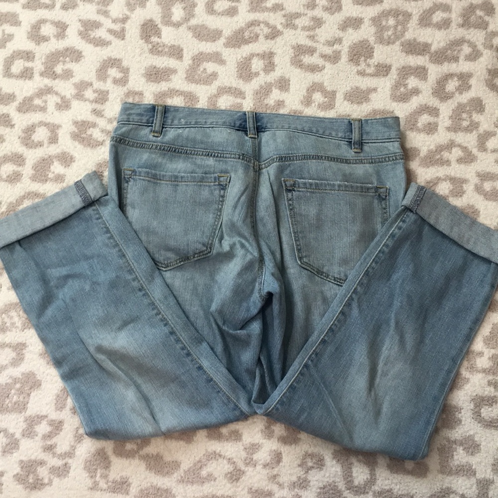 Loft Cropped Boyfriend Jeans - Picture 4 of 7